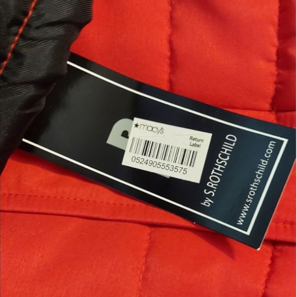 NWT Rothschild 2 Tone Parka with Mittens ~6-9M - Picture 5 of 6